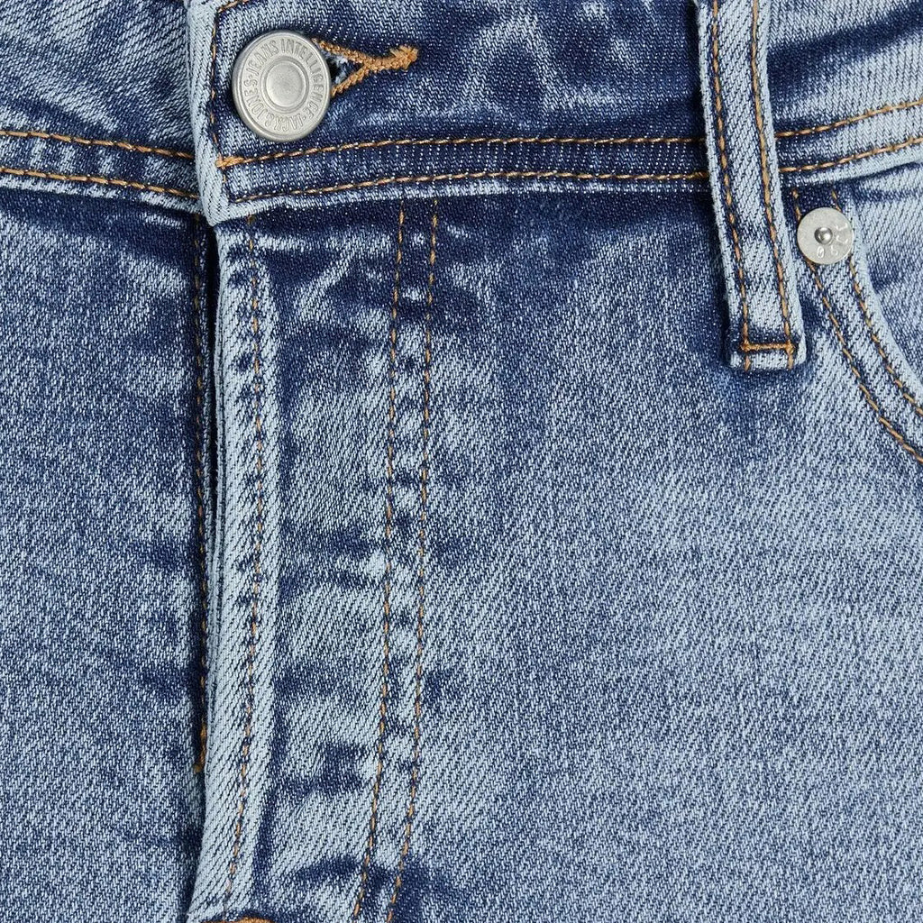 Jack & Jones Pete Original 222 Blue Denim Jeans - 12195774-BLUE