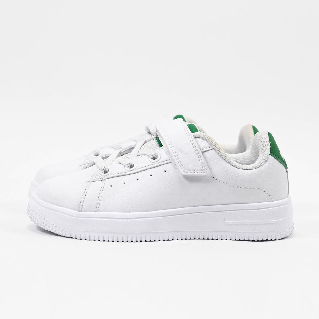 Peak Kids Casual Shoes White Green - EK3901B-X169