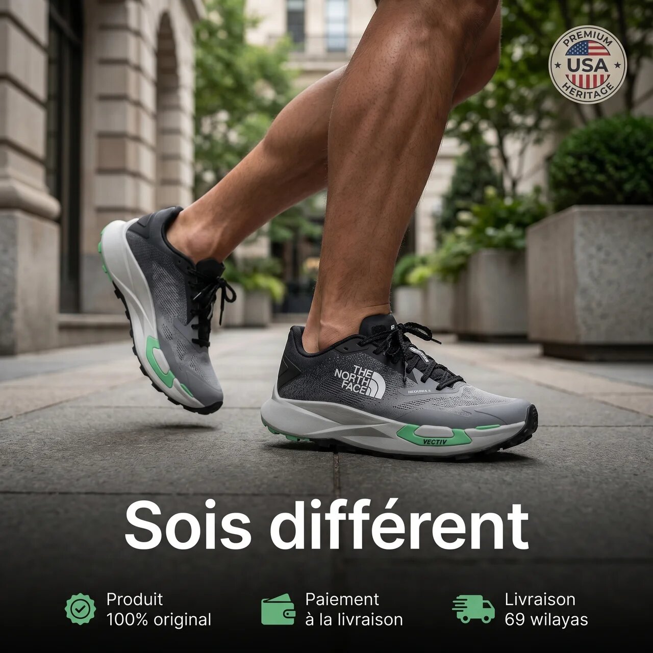 THE NORTH FACE M VECTIV ENDURIS 4 RACE EDITION - NF0A8AEQDU9-060
