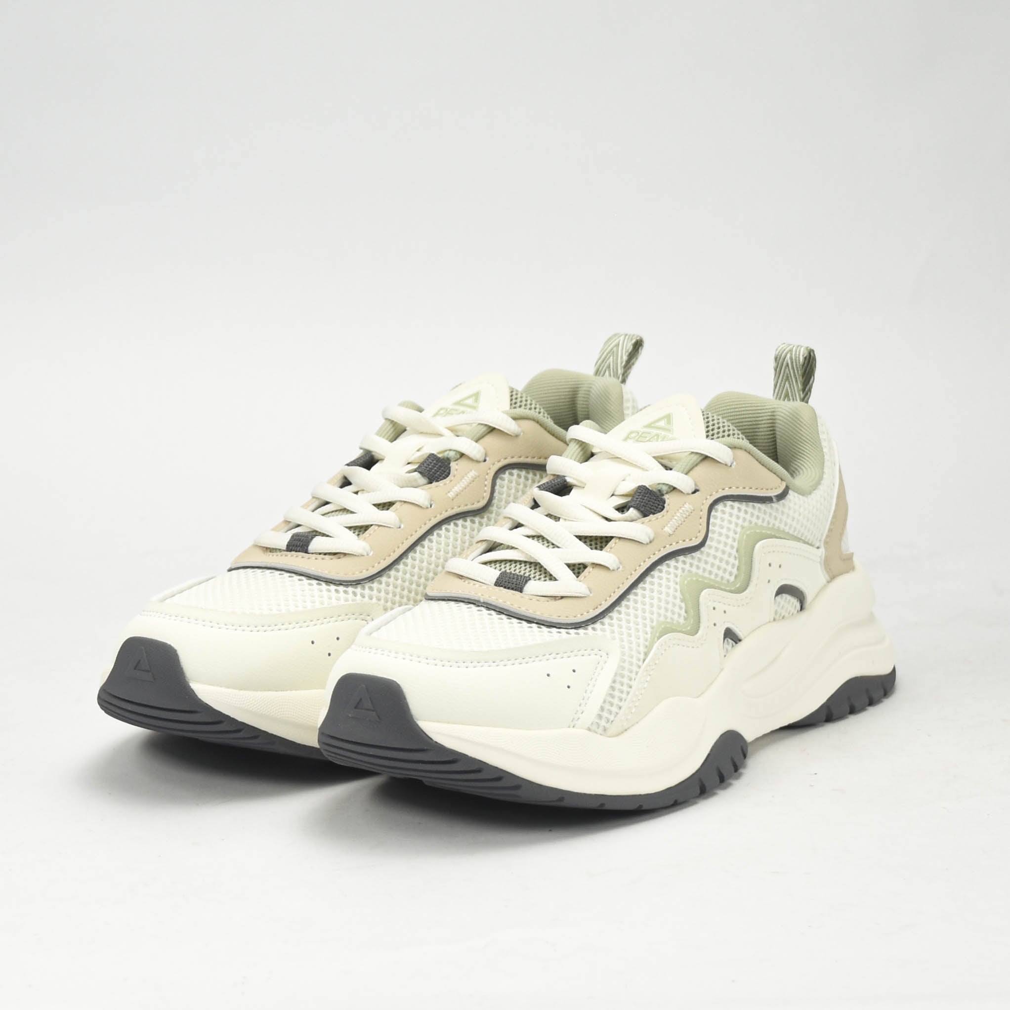 Peak Taichi Sports Shoes White/Green - EWT53798E-Z470