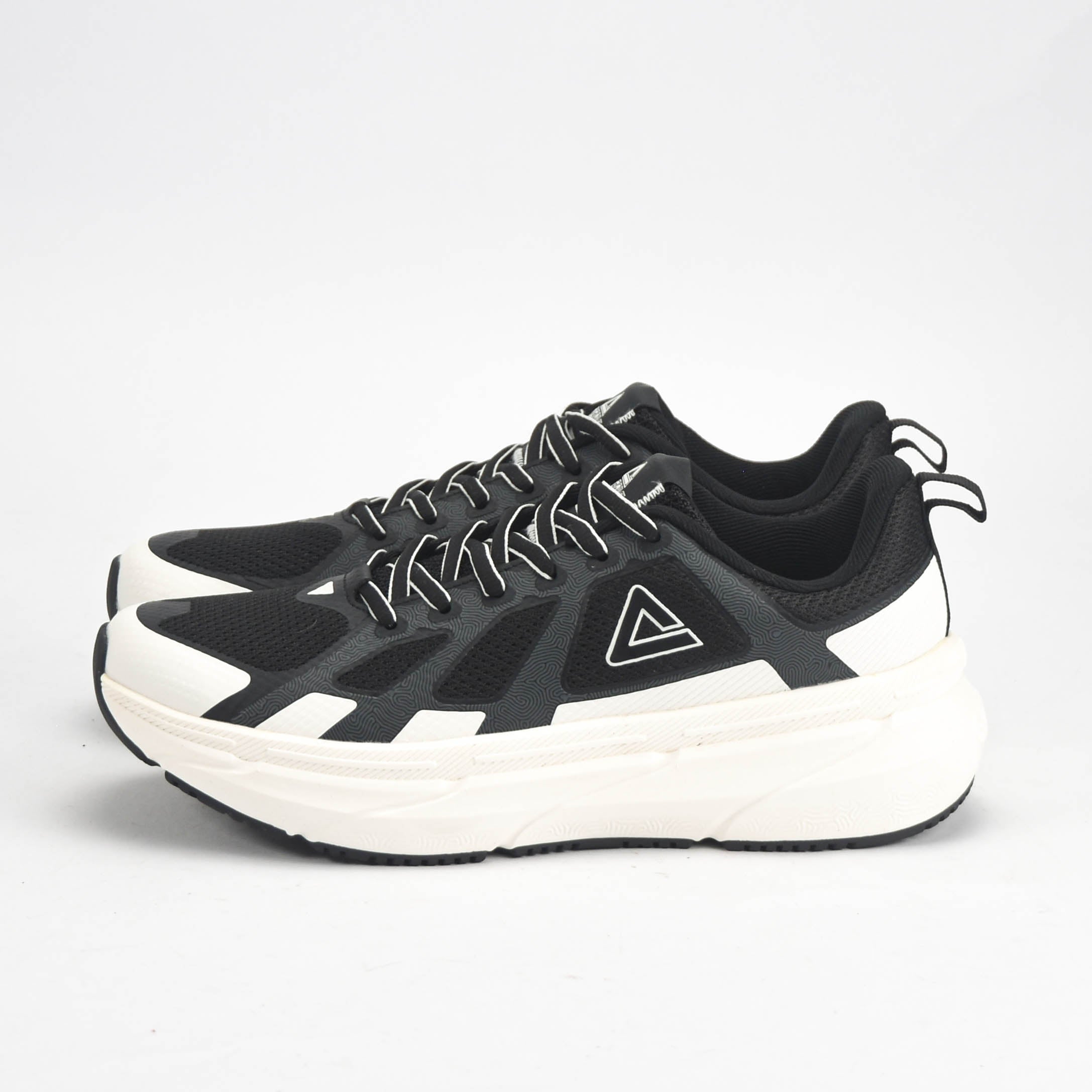 Peak Taichi Walking Shoes Black/White - EXT51708J-Z495