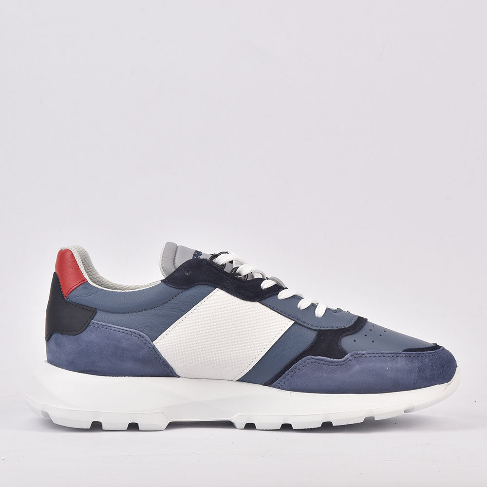 LA MARTINA SCARPA UOMO CAMOSCIO MANILA BLU  BLU - LFM231-020-4000