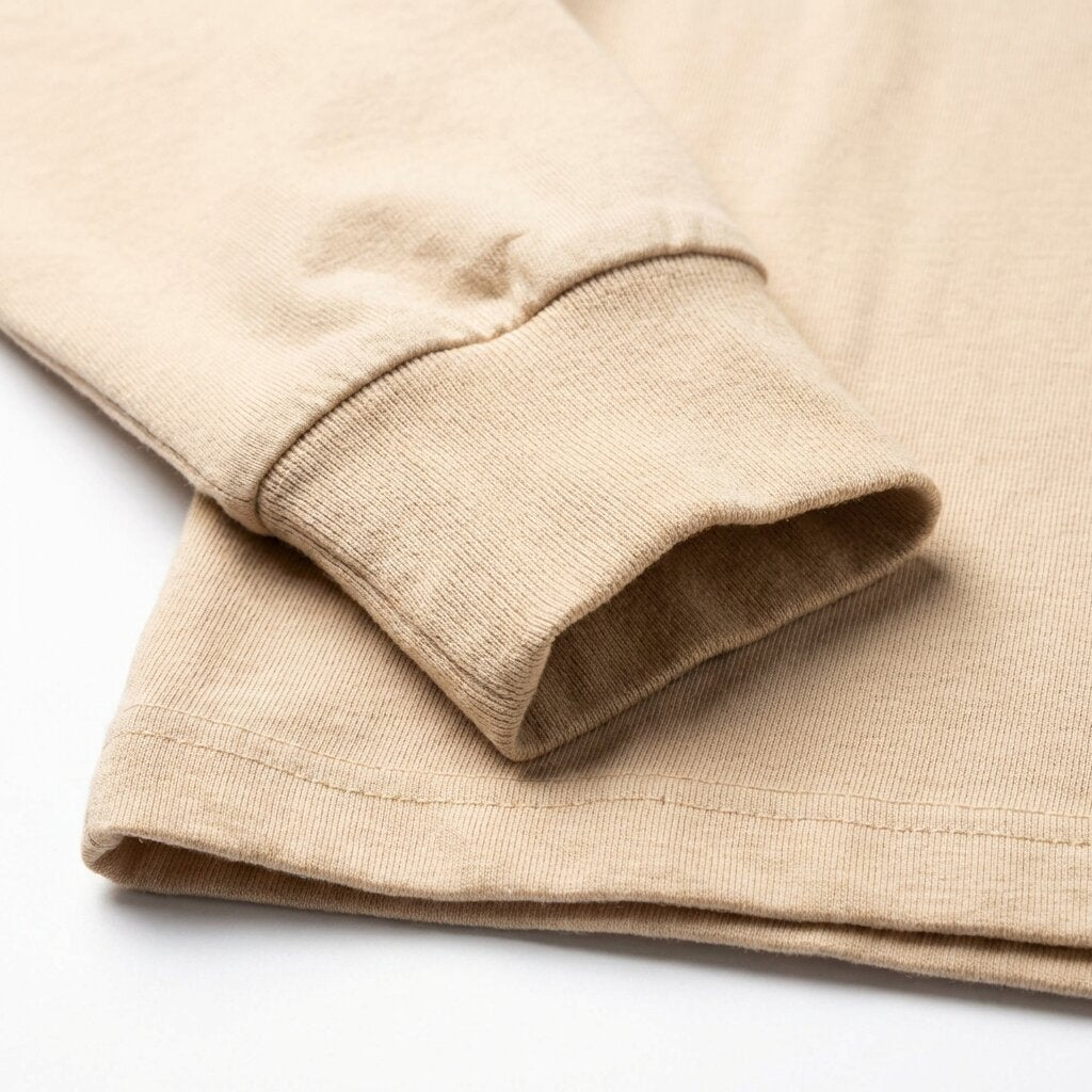 DEPART POLO A MANCHES HOMMES BEIGE - G23-003194-BIEGE55