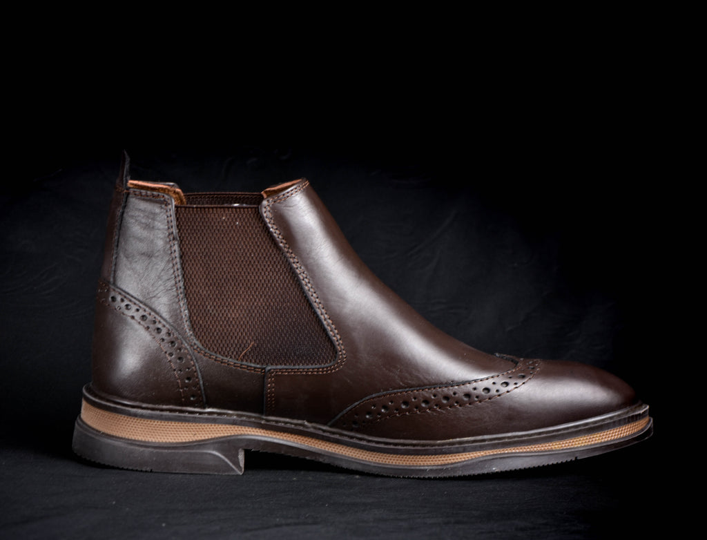 Chelsea boot marron - 1727