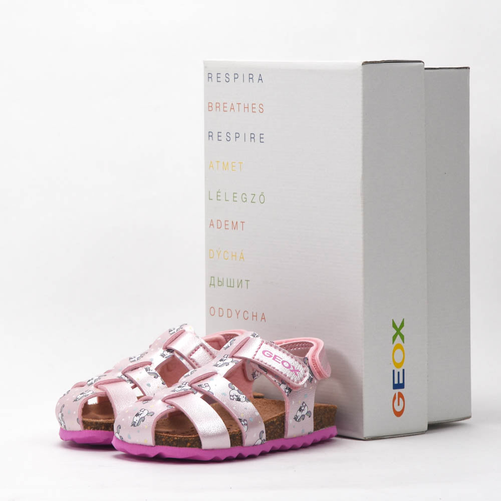 GEOX B Sandal Chalki Girl Unicorn Sandals - B252RA000NF-C0808
