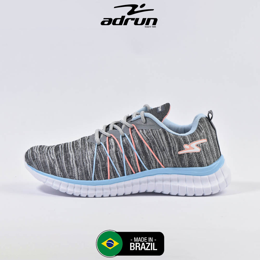 FLEX UP CINZA/SKY BLUE/SALMAO - 8619F-1162