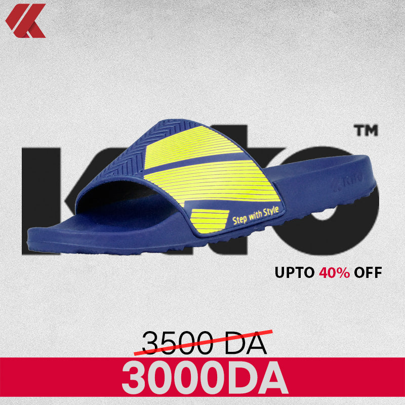 KITO CLAQUETTE AH129 NAVY BLUE - AH129MNB