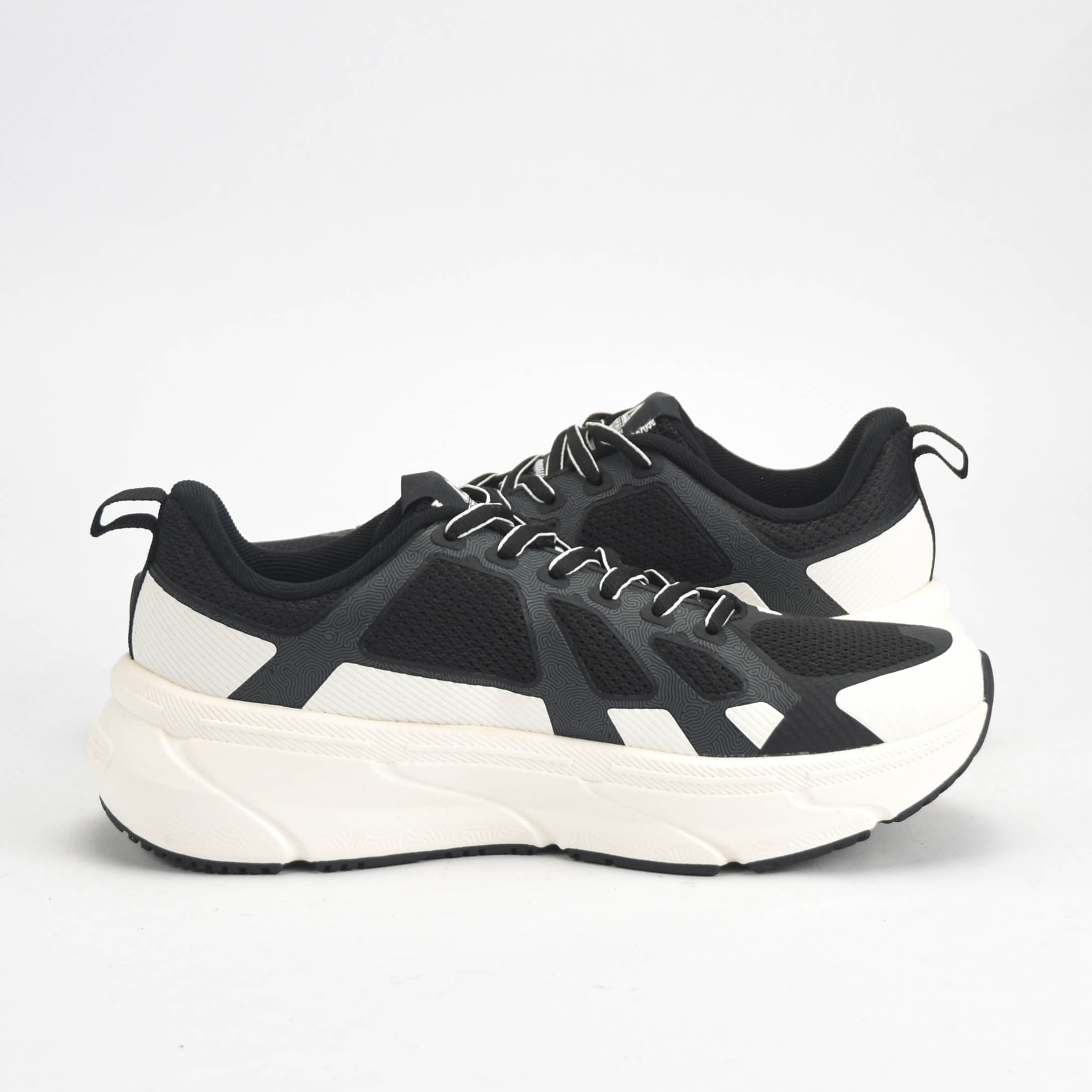 Peak Taichi Walking Shoes Black/White - EXT51708J-Z495