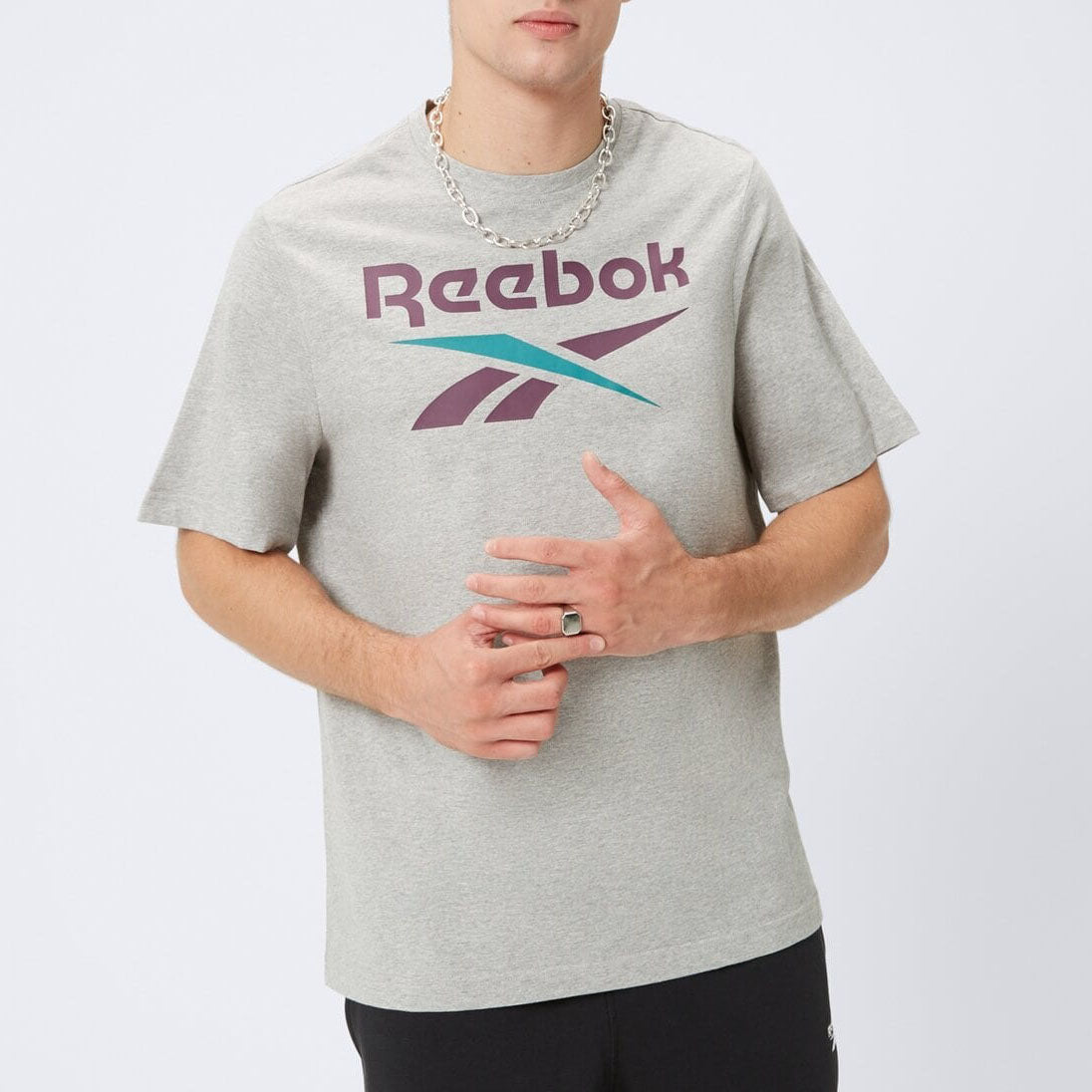REEBOK IDENTITY BIG LOGO TEE - 100206031