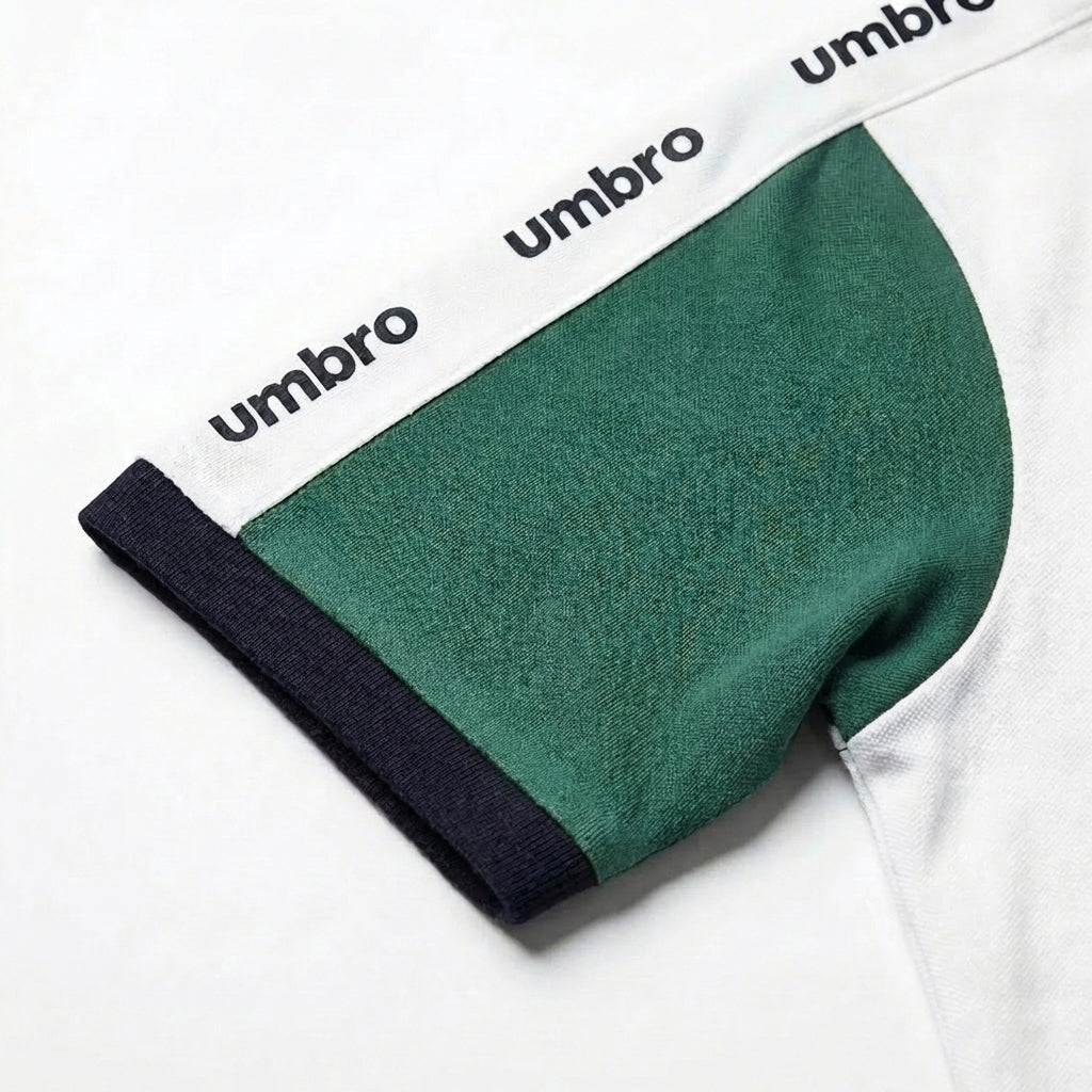 UMBRO POLOS ORIGINAL HOMME BLANC COTON - UAA241M011-100
