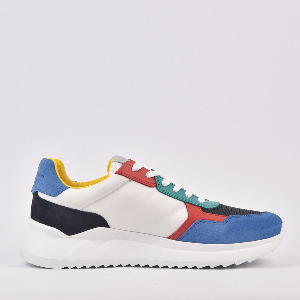 HARMONT AND BLAINE SCARPA UOMO CAMOSCIO AZZURRO - EFM231-060-6220
