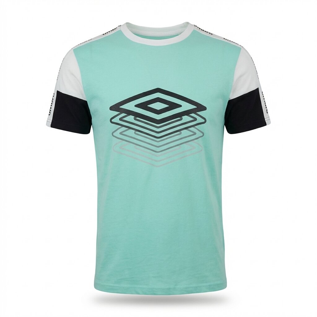 UMBRO T-SHIRTS ORIGINAL HOMME VERT COTON - UAA241M009-064