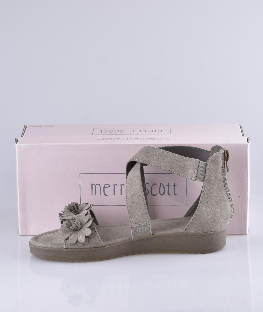 Sandale femme BLACK Merry scott Gris 8150205 s - 1269