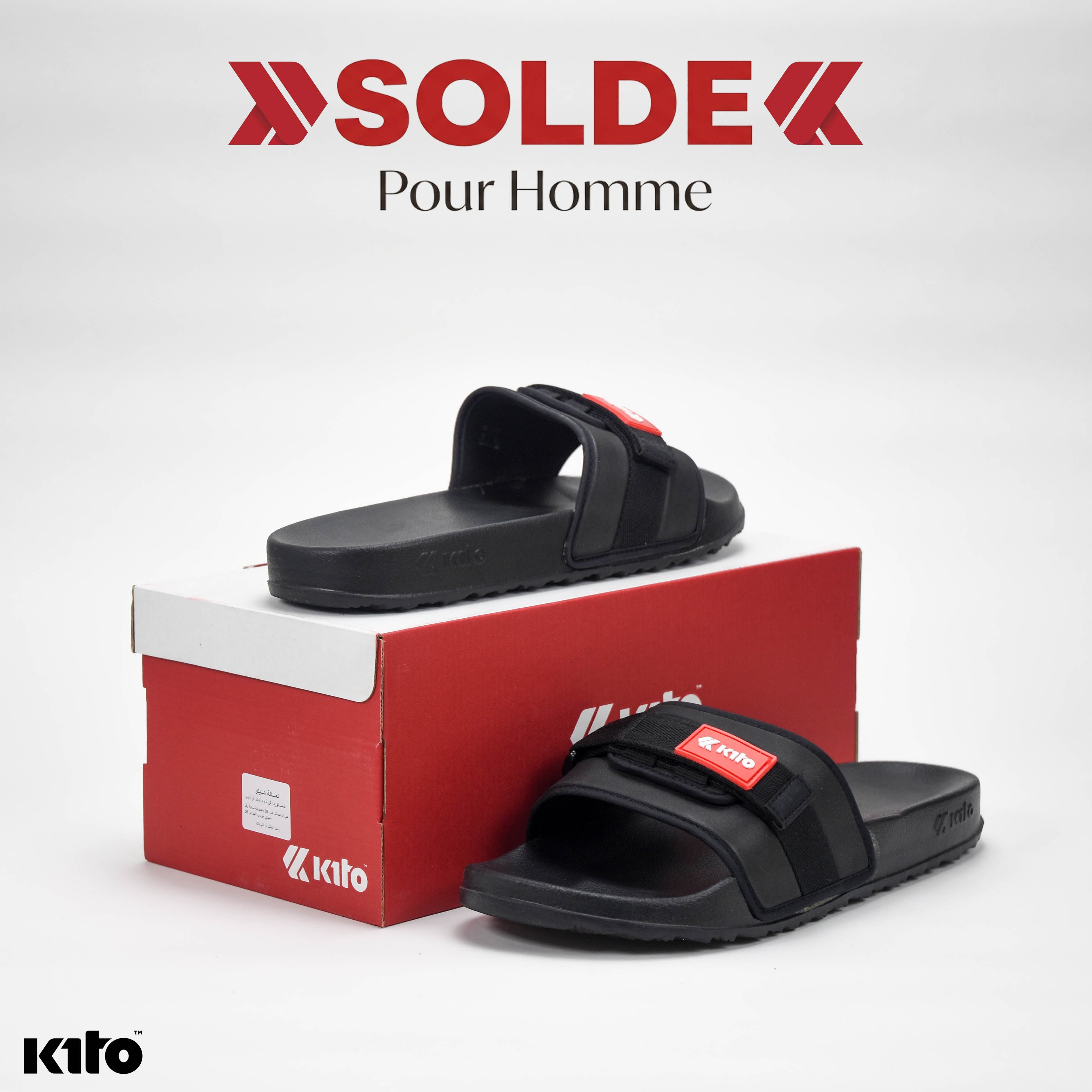KITO CLAQUETTE - AH46MBLK