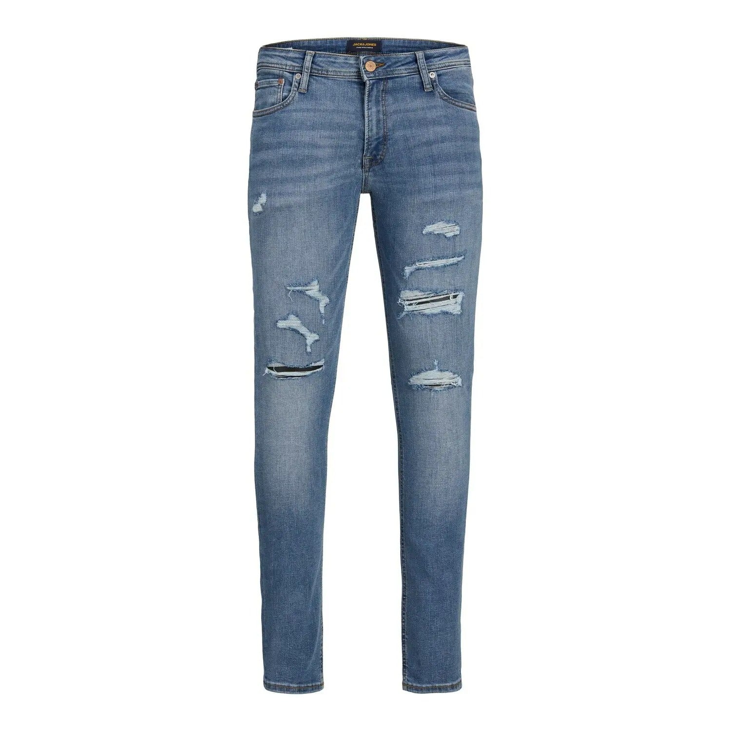 Jack & Jones Glenn Original Blue Denim Jeans - 12168958-BLUE
