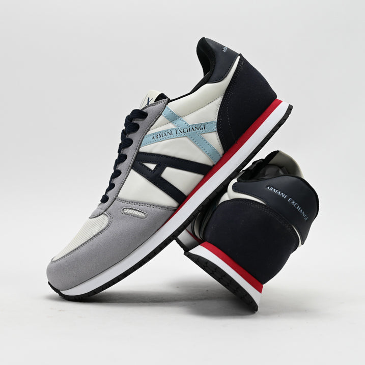 Armani Exchange Retro Running Sneakers - XUX017-XCC68-B11