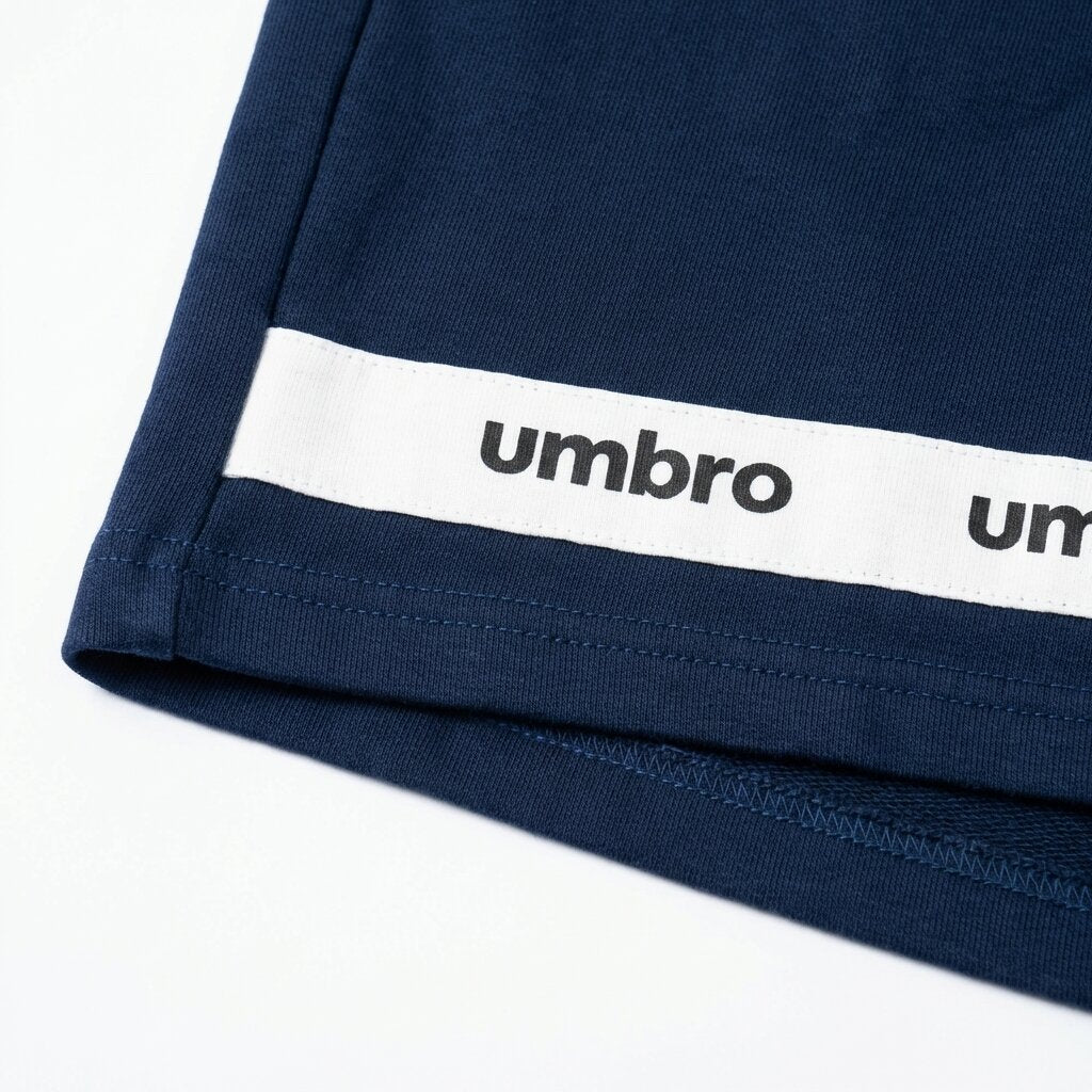 UMBRO SHORT LIFESTYLE HOMME COTON BLEU - UAA241M104-02X