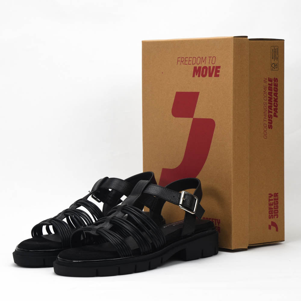 Safety Jogger Sandales Femme - 610891-BLK-BLK