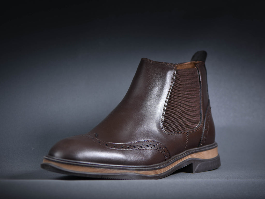 Chelsea boot marron - 1727