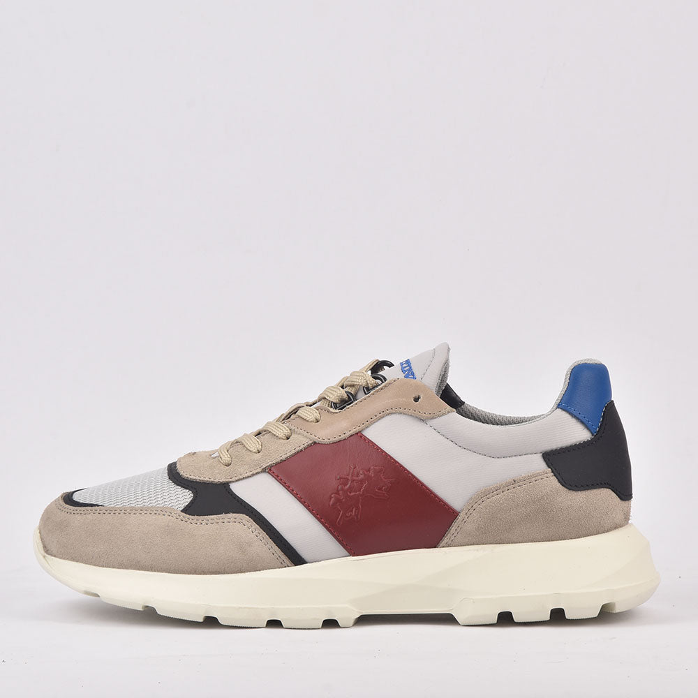 LA MARTINA SCARPA UOMO CAMOSCIO TEX FABRIC - LFM232-020-4050