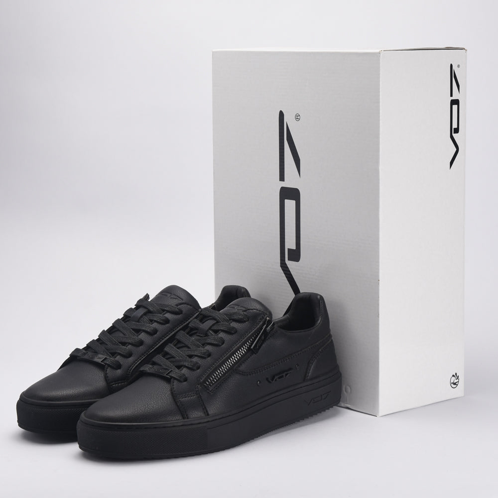 VO7 BASKETS DE LUXE ROMA PUR HOMME NOIR - CH-ROM-PUR-D