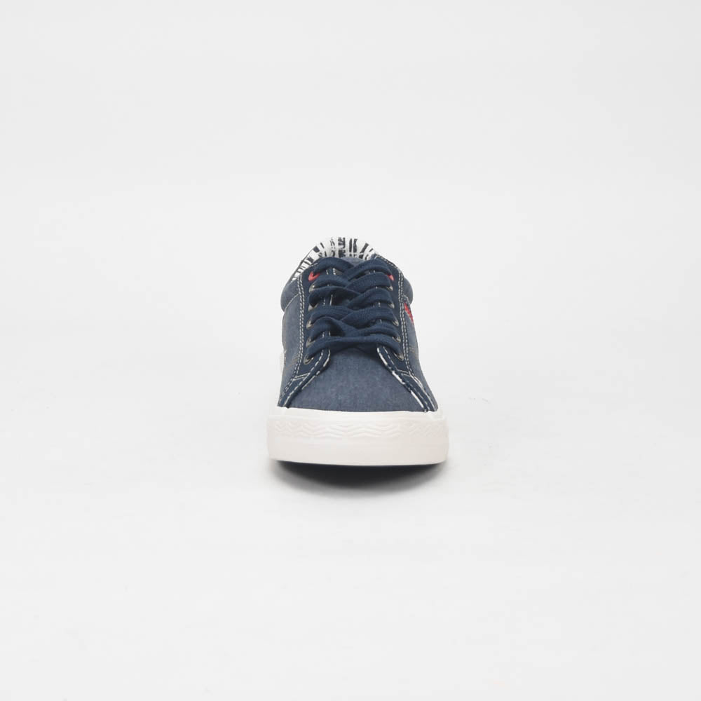 ANDRÉ BASKETS JUNIOR ALAN DENIM BLEU - 55315485667