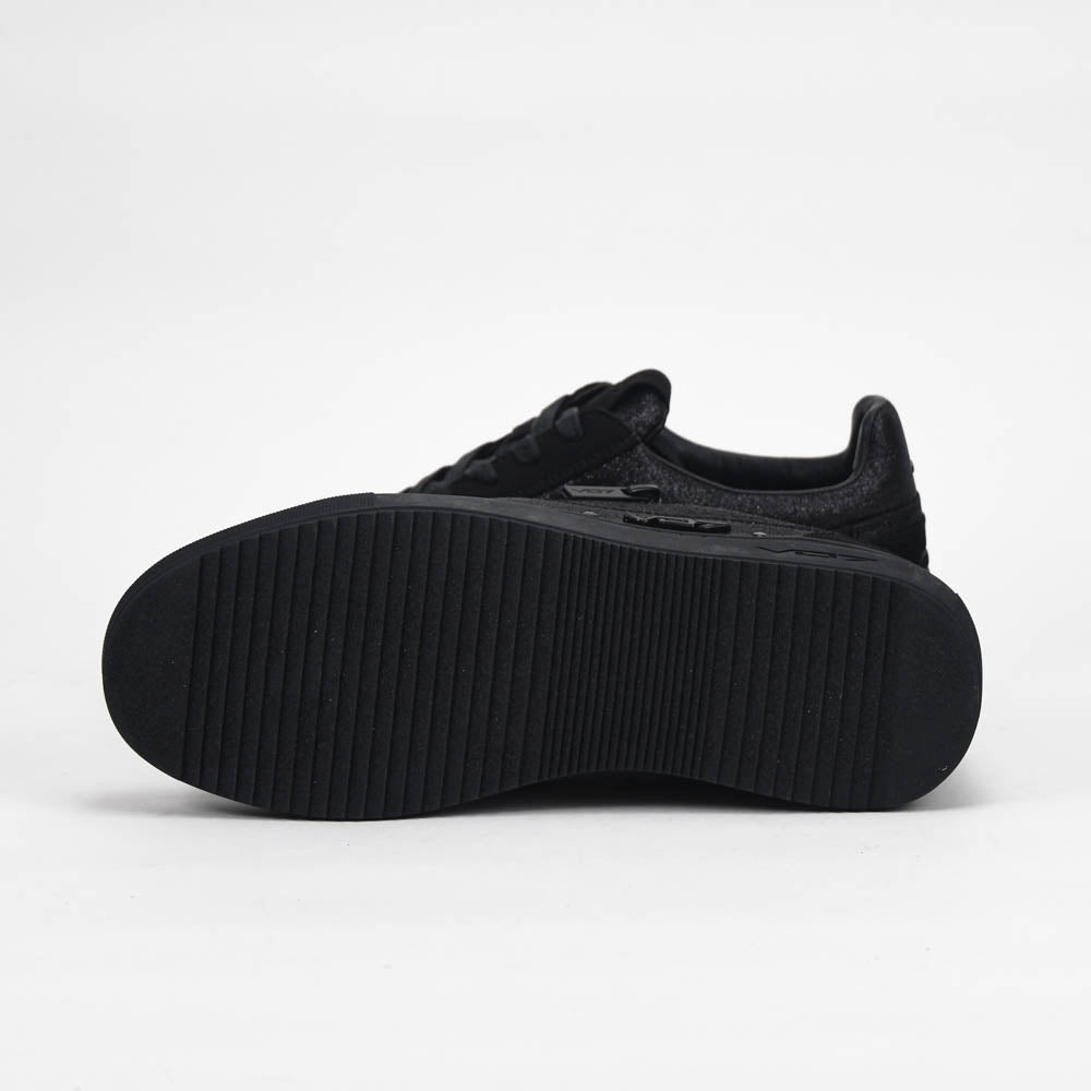 VO7 BASKETS DE LUXE ROMA GLITTER HOMME NOIR - CH-ROM-GLI-BL