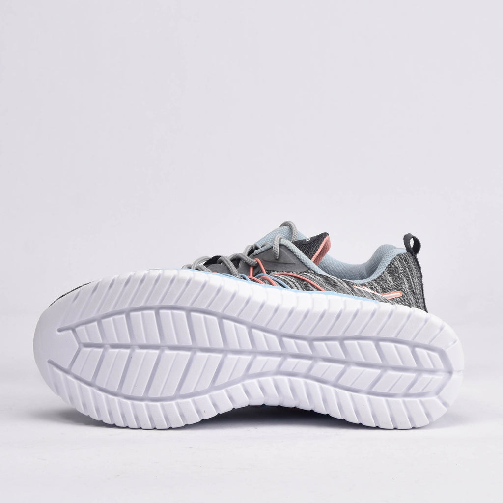 FLEX UP CINZA/SKY BLUE/SALMAO - 8619F-1162
