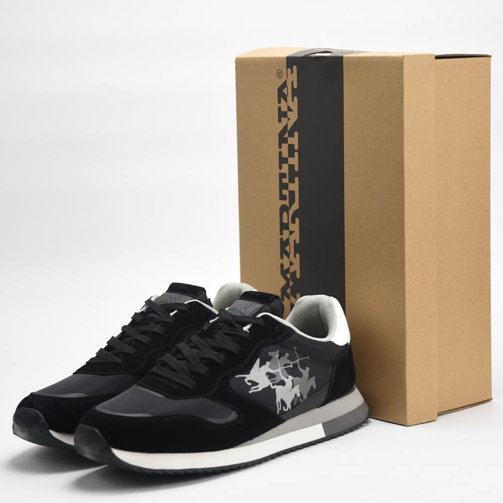 La Martina Low Sneakers Two-Tone Platform - LFM252.041.A70.A4