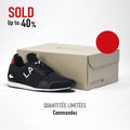 LACOSTE MANEVRA ELITE 0120 1 CMA BLK/RED TEXTILE - 40CMA00041B5