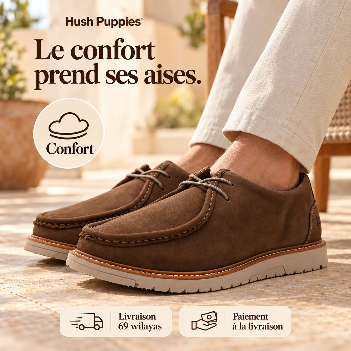 HUSH PUPPIES FOOTWEAR - HPM10615