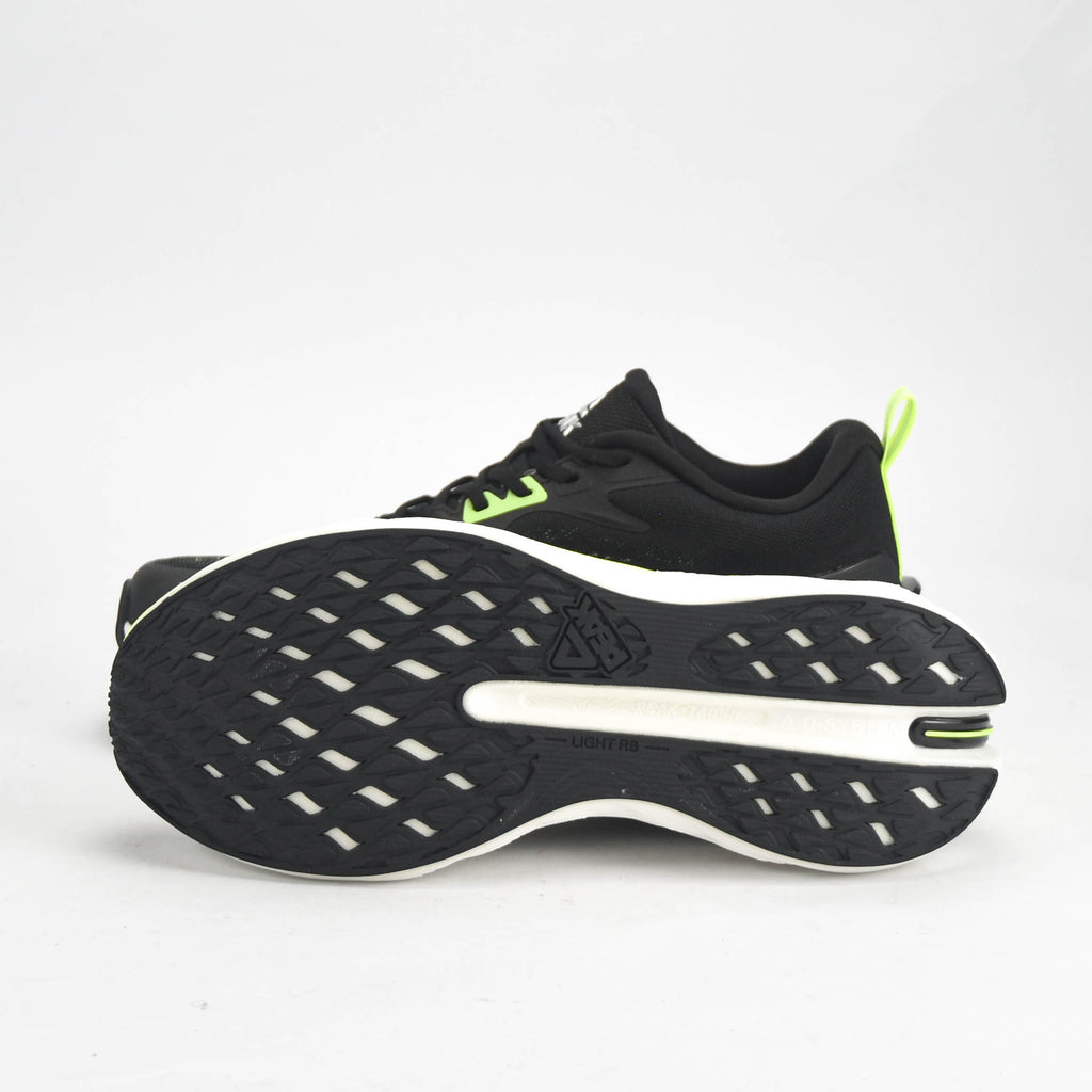 Peak Taichi Running Shoes Black/Fluorescent Green - EXT53607H-2055