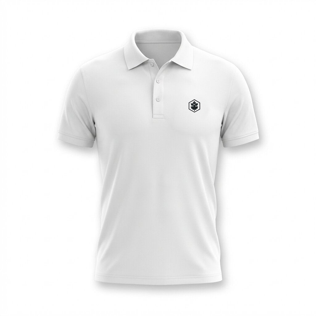 LUMBERJACK MEN POLO ESSENTIALS MINI LOGO WHITE - LBJ69009-WHT
