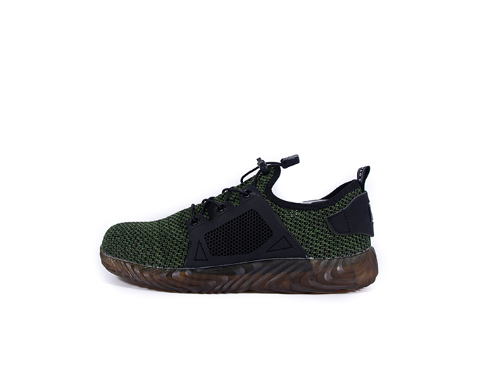 chaussures homme -stripes vert - 1554
