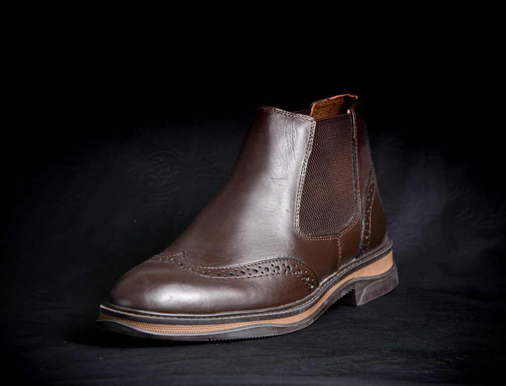 Chelsea boot marron - 1727