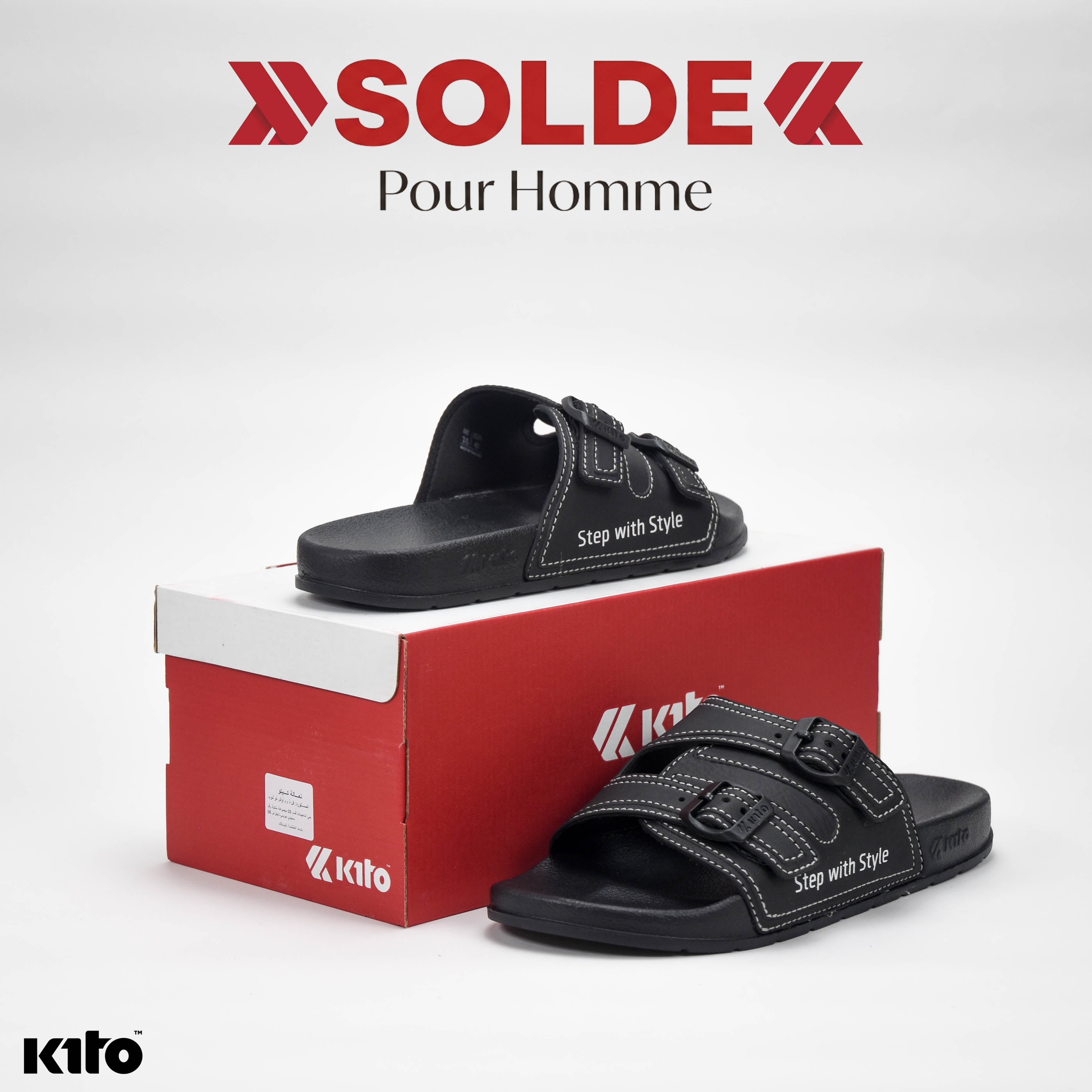 CLAQUETTE KITO - AH167M-BLACK