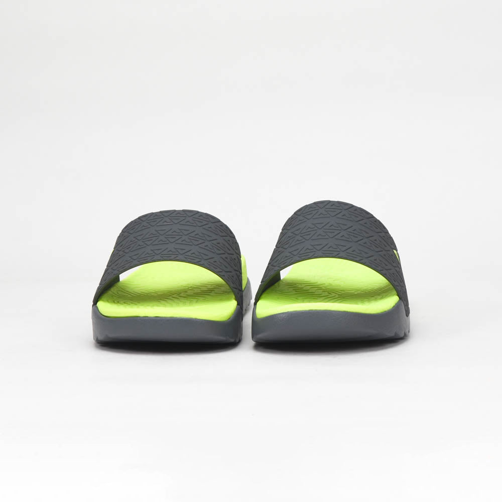 PEAK SLIPPERS DK.GREY YELLOW - E02767L