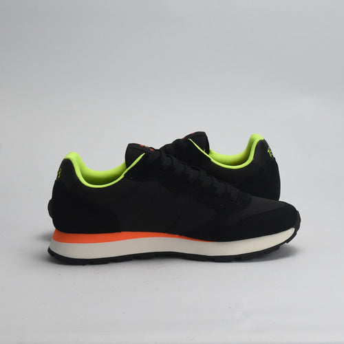 BASKET SUN68 TOM FLUO 11 NERO - Z44102-11