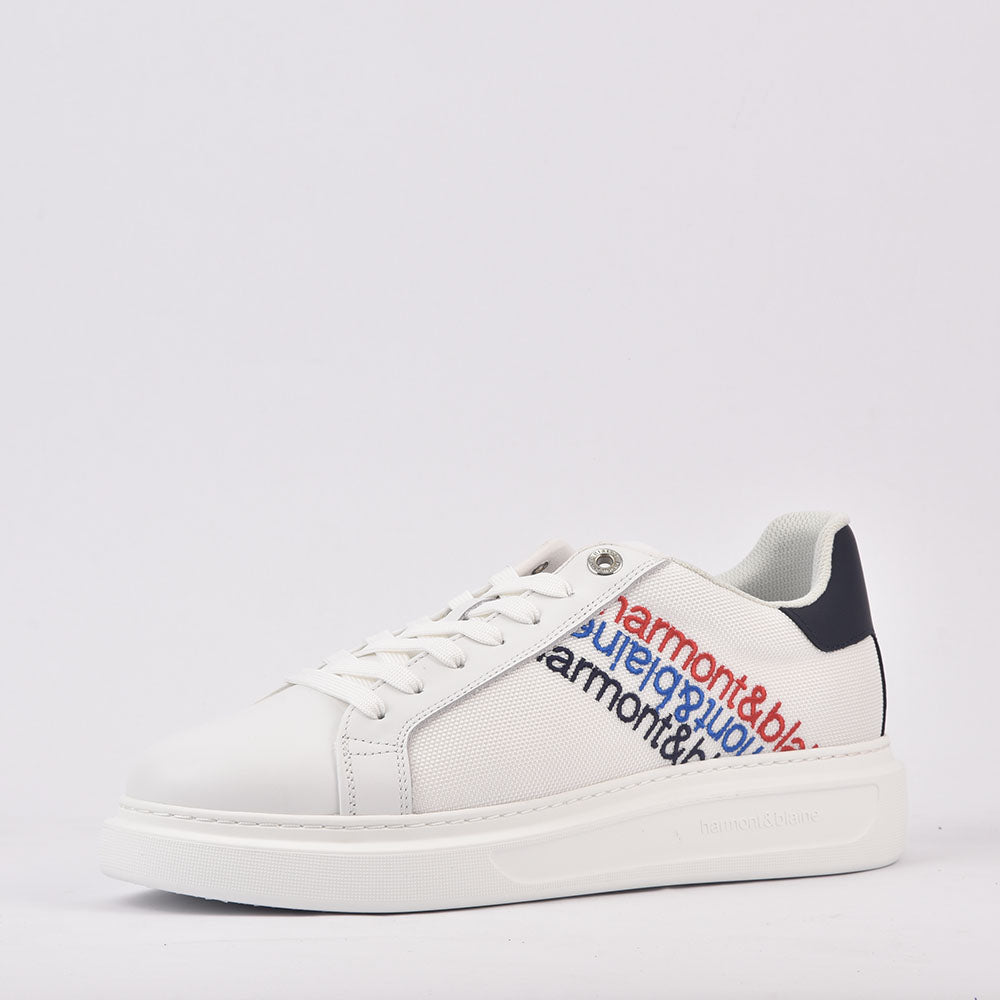 HARMONT AND BLAINE SCARPA UOMO CALF BIANCO - EFM231-031-6090