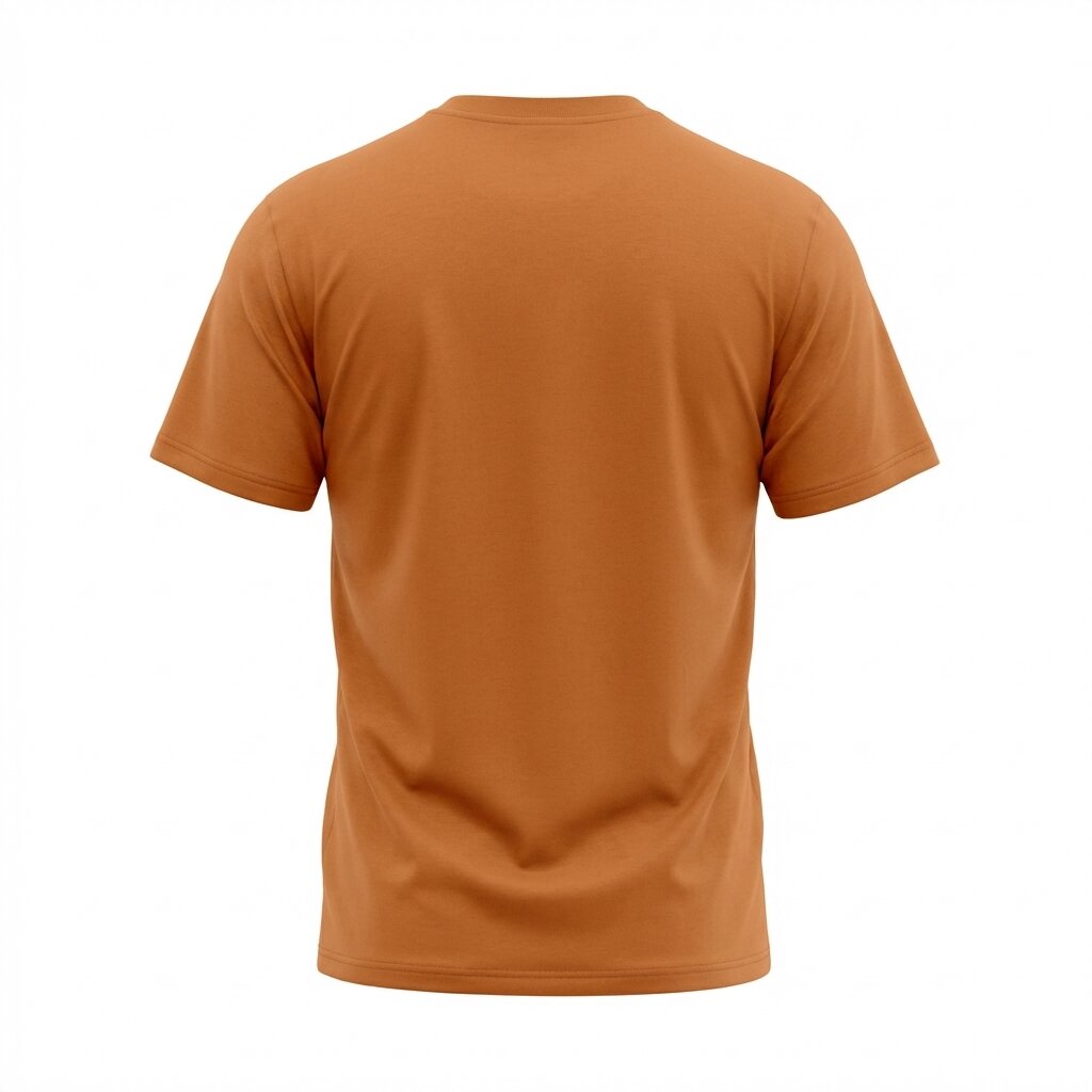 LUMBERJACK MEN TEE ITALY BIG LOGO ORANGE - LBJ27001-DOR