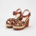 ANDRÉ SANDALES IXIA FEMME MARRON BEIGE - 52314289229