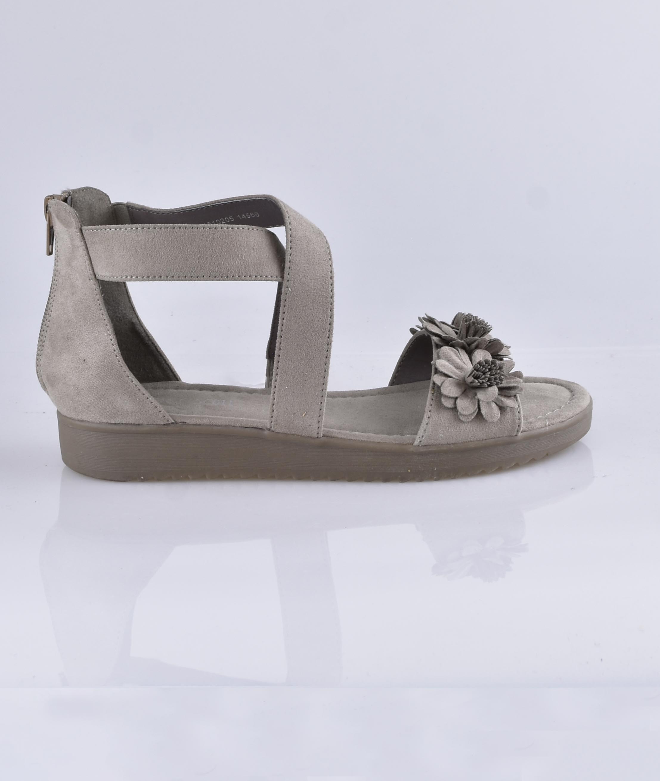 Sandale femme BLACK Merry scott Gris 8150205 s - 1269