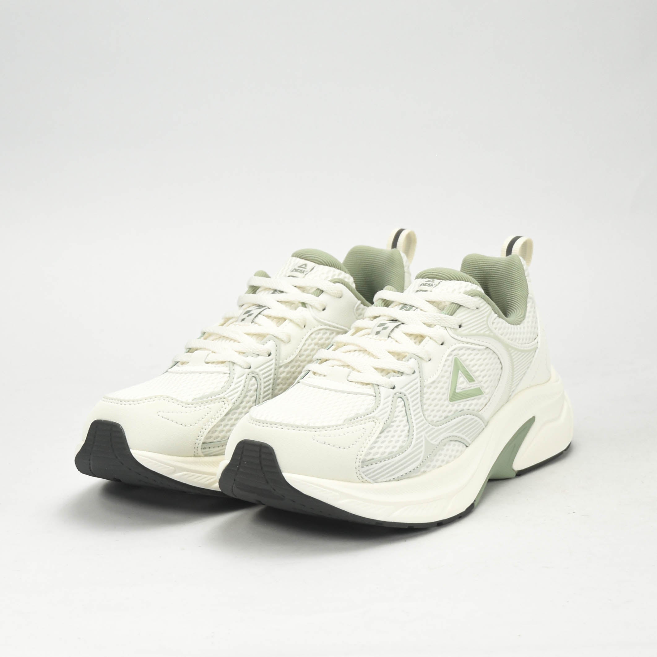 Peak Taichi Training Running Shoes White/Green - EXT54438H-Z470