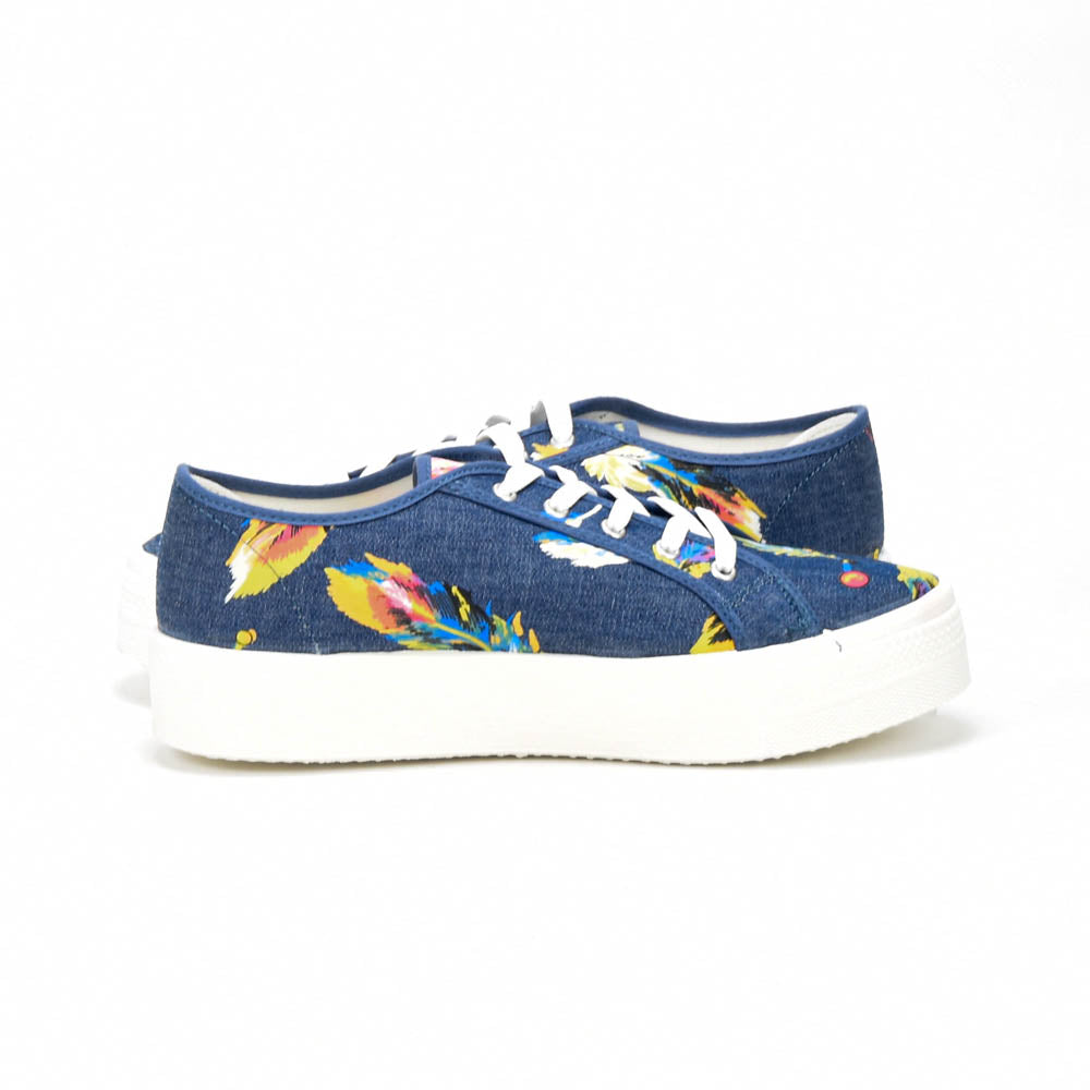 ANDRÉ ESPADRILLES KITE JEAN FEMME BLEU - 52149483214