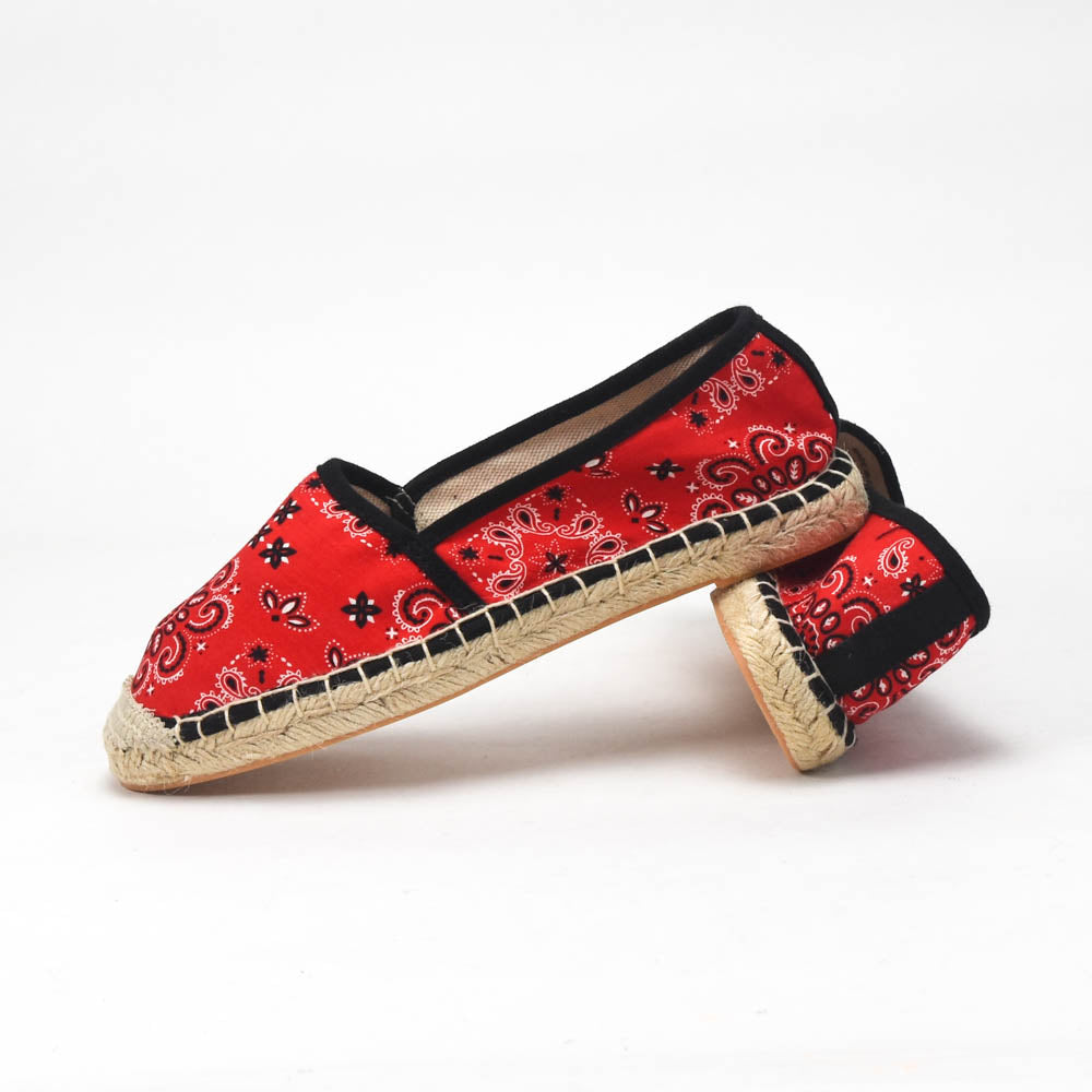 ANDRÉ ESPADRILLES FEMME HADRIANA TEXTILE ROUGE - 52357781602