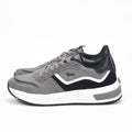Harmont and Blaine Suede and Technical Fabric Sneakers - EFM252.050.A60.AD