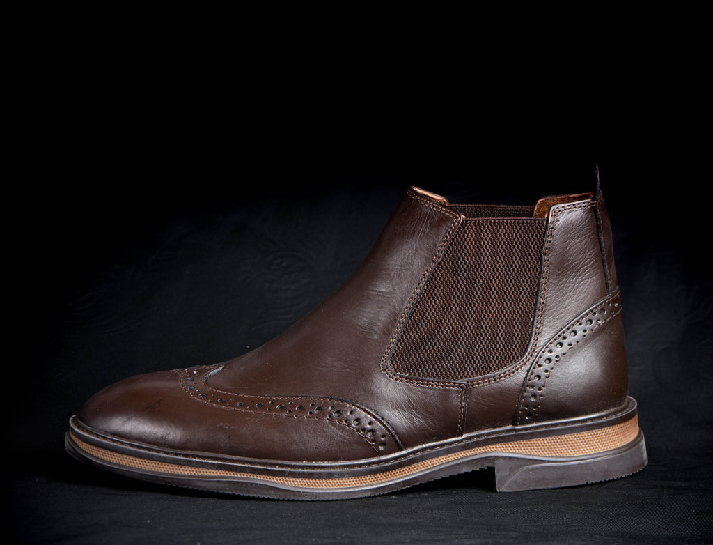 Chelsea boot marron - 1727