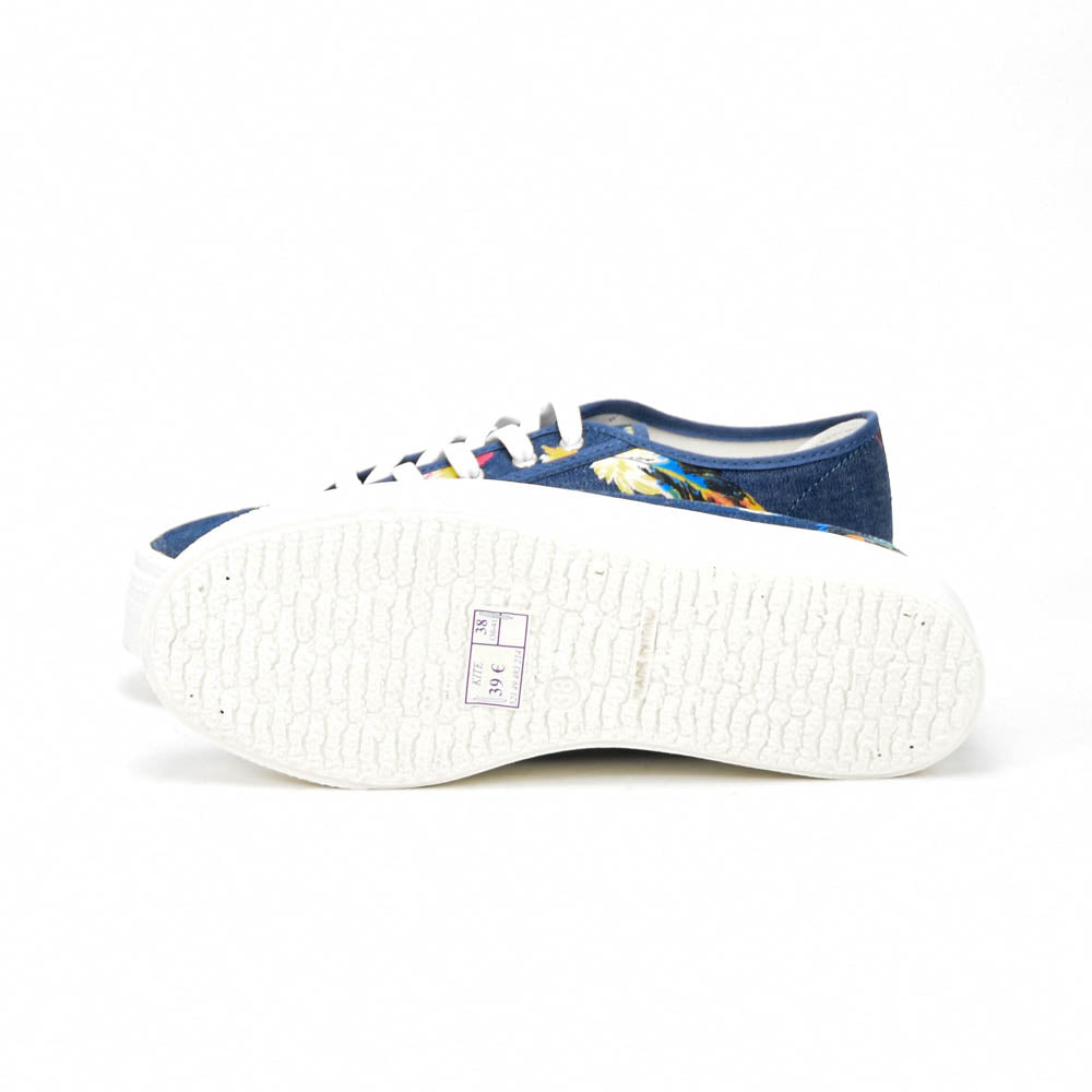 ANDRÉ ESPADRILLES KITE JEAN FEMME BLEU - 52149483214
