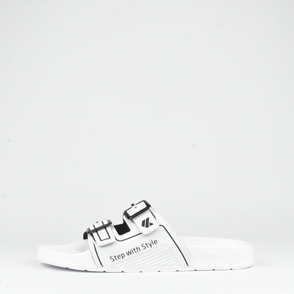 CLAQUETTE AH123M WHITE KITO - AH123MW