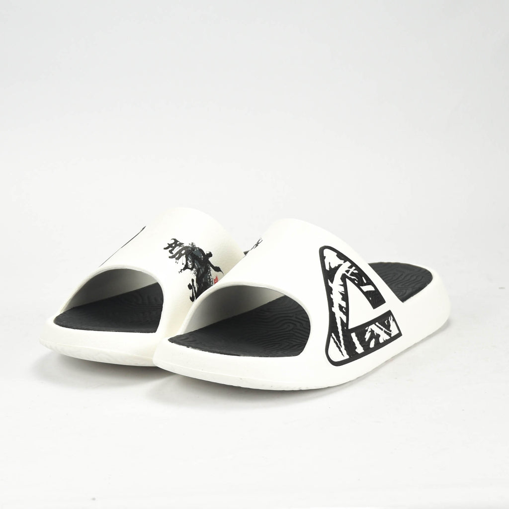 Peak Taichi Sports Slippers White/Black - ET53097L-Z498